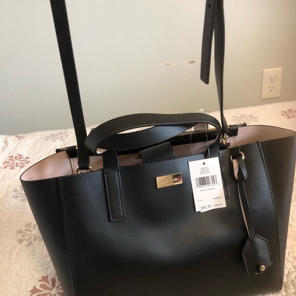 Kate spade satchel style bag with long strap . - Picture 3 of 7